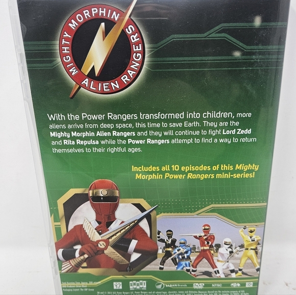 Mighty Morphin Alien Rangers DVD 2013 - Picture 2 of 4
